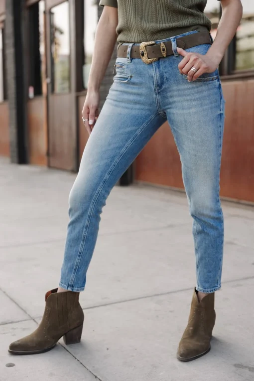 High Waist | Super Slim*Freeman T. Porter Alexa High Waist Cropped pirana