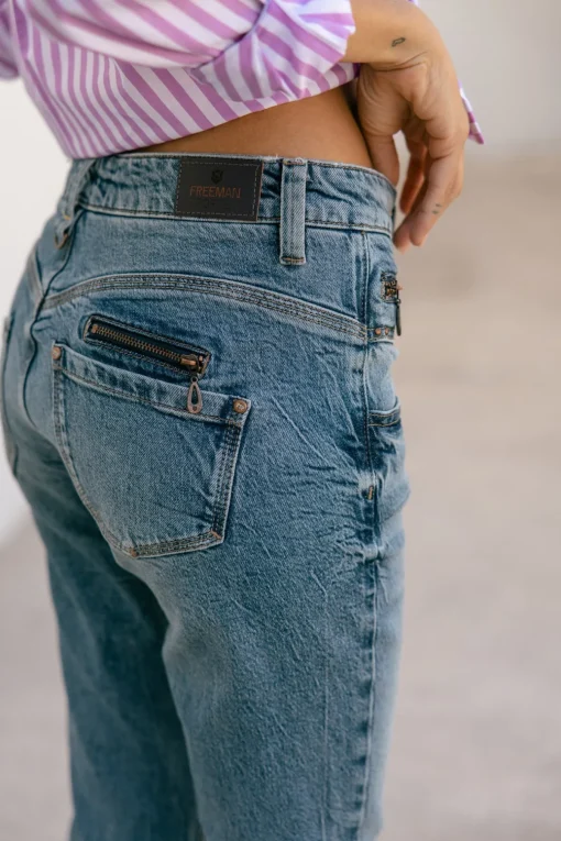 High Waist | Super Slim*Freeman T. Porter Alexa High Waist Cropped bocaina