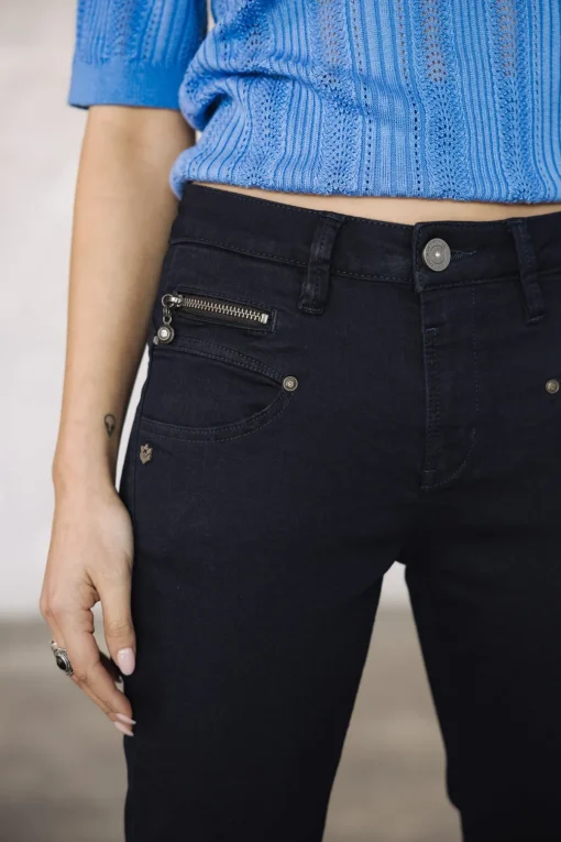 High Waist | Super Slim*Freeman T. Porter Alexa High Waist Cropped flora