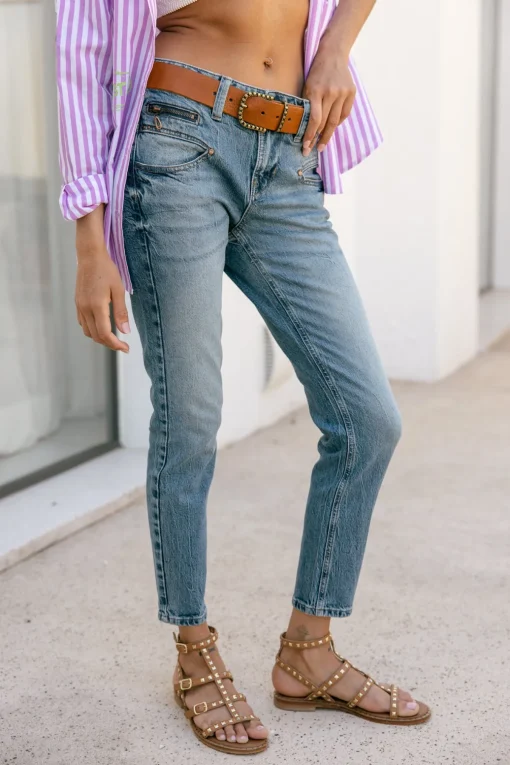 High Waist | Super Slim*Freeman T. Porter Alexa High Waist Cropped bocaina