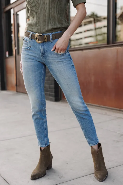 High Waist | Super Slim*Freeman T. Porter Alexa High Waist Cropped pirana