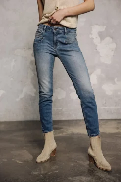 High Waist | Super Slim*Freeman T. Porter Alexa High Waist Cropped sicilian