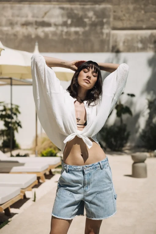 Shorts*Freeman T. Porter Andrea Denim jellyfish