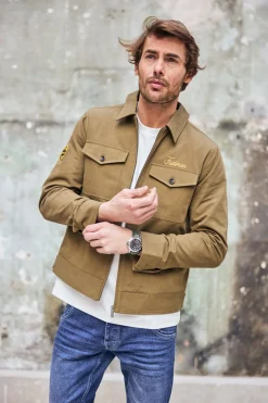 Jackets & Overshirts*Freeman T. Porter Antonio Dover duskygreen