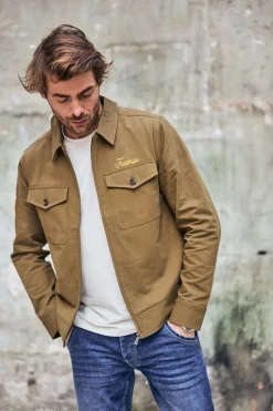 Jackets & Overshirts*Freeman T. Porter Antonio Dover duskygreen