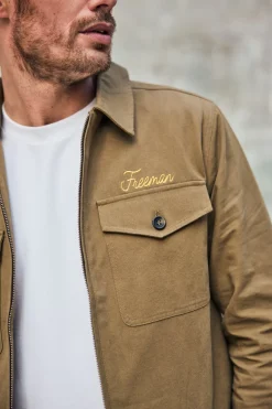 Jackets & Overshirts*Freeman T. Porter Antonio Dover duskygreen
