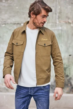 Jackets & Overshirts*Freeman T. Porter Antonio Dover duskygreen