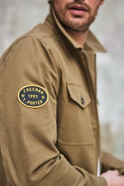 Jackets & Overshirts*Freeman T. Porter Antonio Dover duskygreen