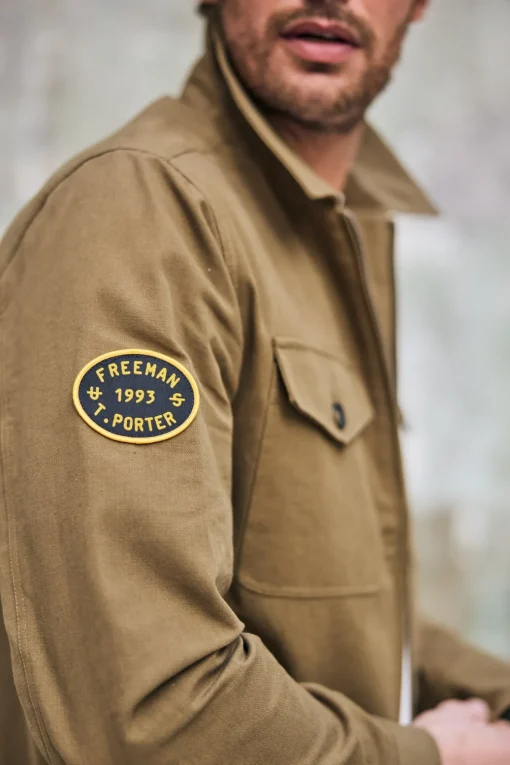 Jackets & Overshirts*Freeman T. Porter Antonio Dover duskygreen