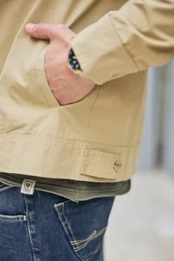Jackets & Overshirts*Freeman T. Porter Antonio Trek farmbeige