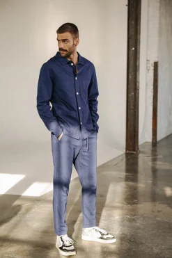 Jackets & Overshirts*Freeman T. Porter Barney Cot Slub blueprint