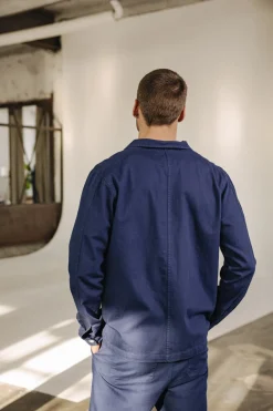 Jackets & Overshirts*Freeman T. Porter Barney Cot Slub blueprint