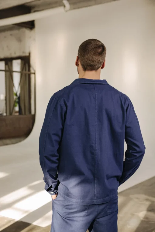 Jackets & Overshirts*Freeman T. Porter Barney Cot Slub blueprint
