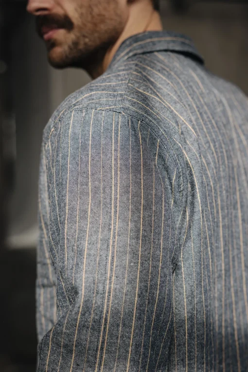 Jackets & Overshirts*Freeman T. Porter Barney Zappy indigo
