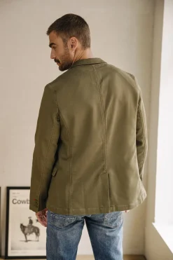 Jackets & Overshirts*Freeman T. Porter Barry Epic olivenight