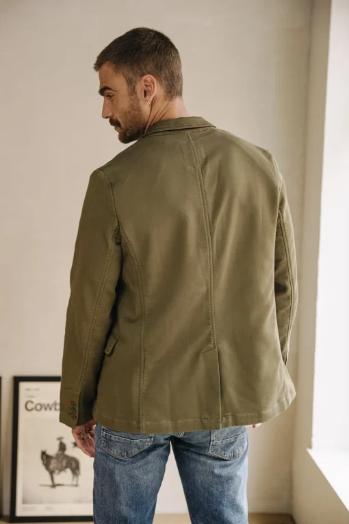 Jackets & Overshirts*Freeman T. Porter Barry Epic olivenight