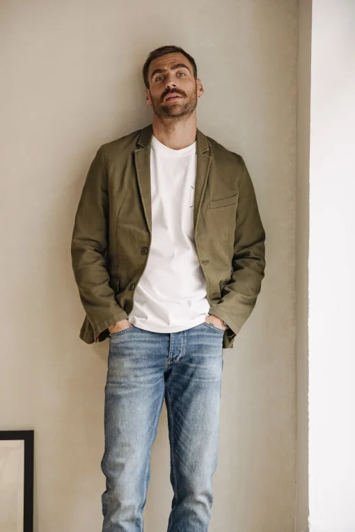 Jackets & Overshirts*Freeman T. Porter Barry Epic olivenight