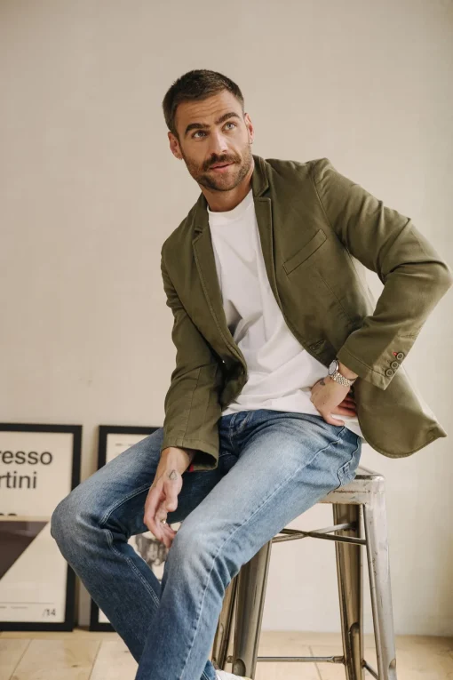 Jackets & Overshirts*Freeman T. Porter Barry Epic olivenight