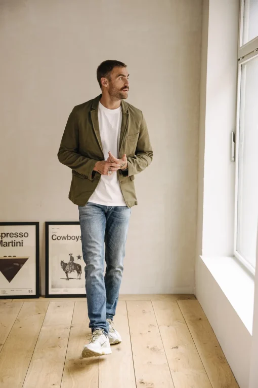 Jackets & Overshirts*Freeman T. Porter Barry Epic olivenight