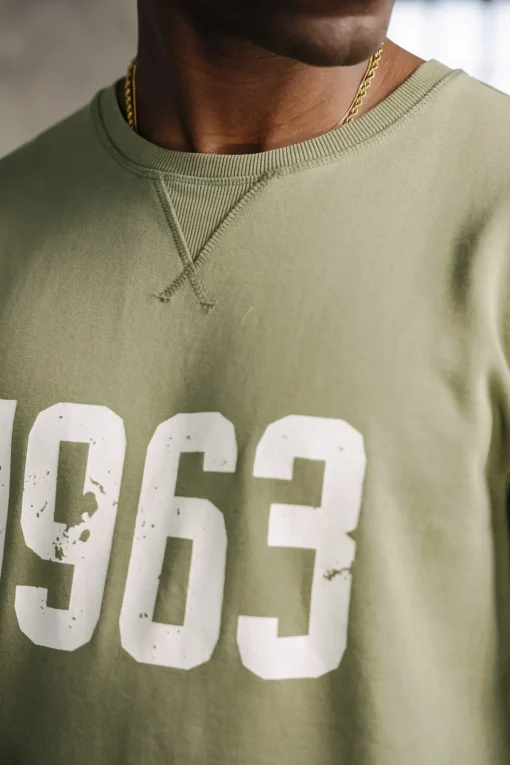 Sweaters & Sweatshirts*Freeman T. Porter Baton 1963 dustyolive