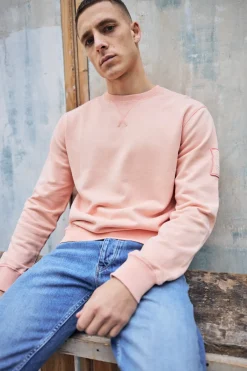 Sweaters & Sweatshirts*Freeman T. Porter Baton Snug dustypink