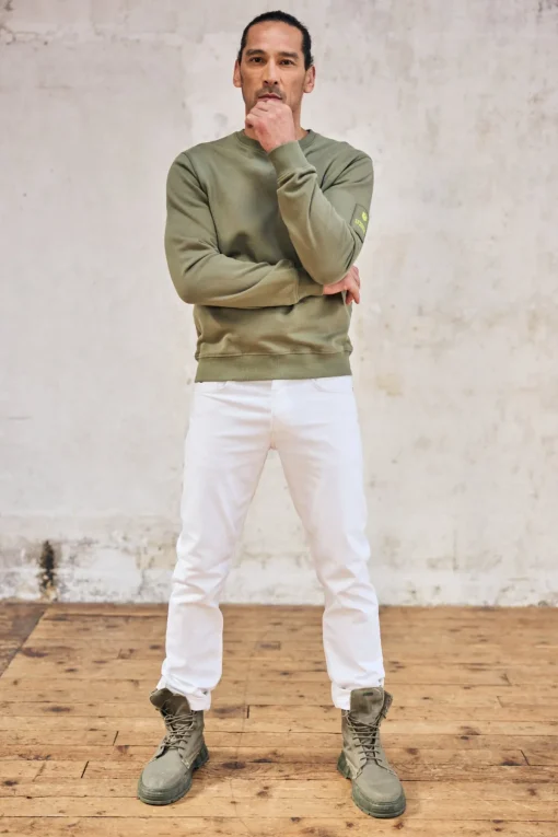 Sweaters & Sweatshirts*Freeman T. Porter Baton Snug deeplichengreen