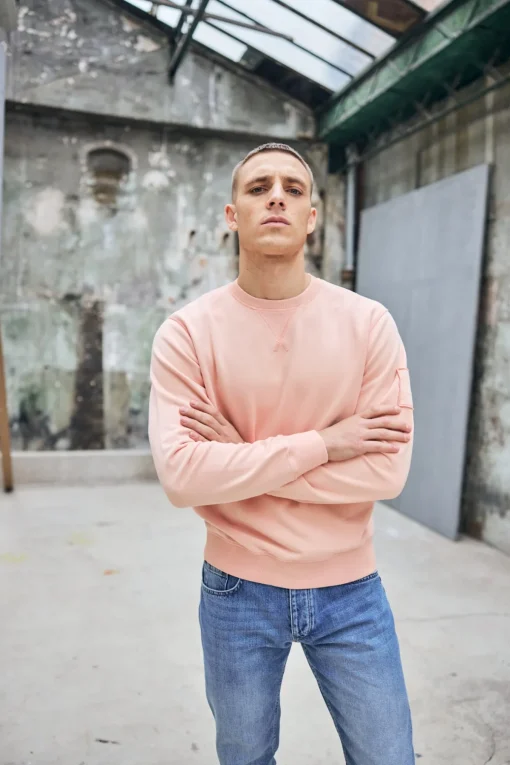 Sweaters & Sweatshirts*Freeman T. Porter Baton Snug dustypink