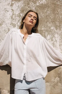 Tops & Shirts*Freeman T. Porter Belly plain offwhite