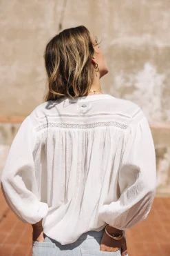 Tops & Shirts*Freeman T. Porter Belly plain offwhite