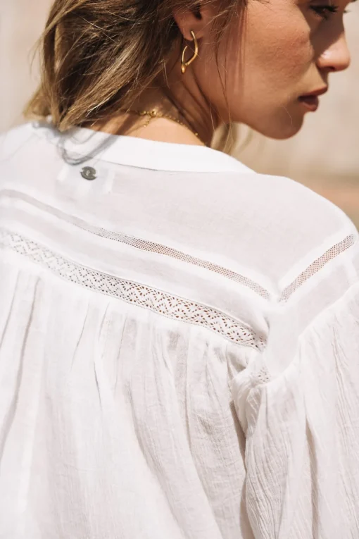 Tops & Shirts*Freeman T. Porter Belly plain offwhite