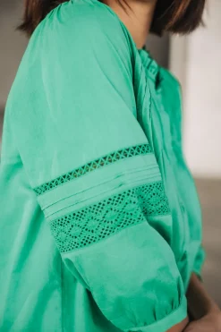 Tops & Shirts*Freeman T. Porter Brune Lace deepmint