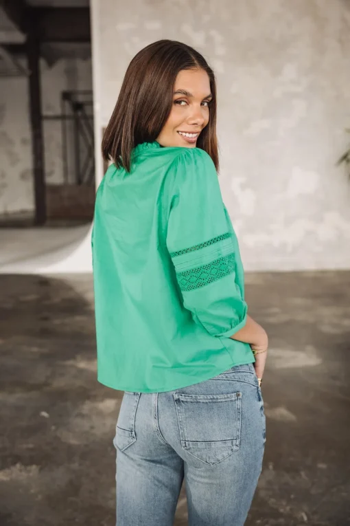 Tops & Shirts*Freeman T. Porter Brune Lace deepmint