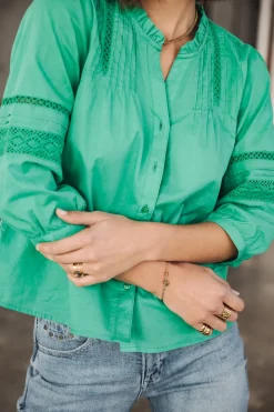 Tops & Shirts*Freeman T. Porter Brune Lace deepmint