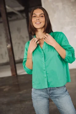 Tops & Shirts*Freeman T. Porter Brune Lace deepmint