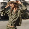 Tops & Shirts*Freeman T. Porter Caretina Silken fourleafclover