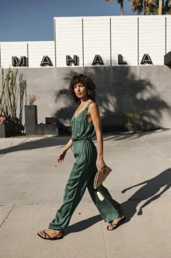 Overalls & Dungarees*Freeman T. Porter Carlane Plain Color thyme