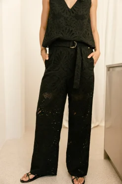 Overalls & Dungarees*Freeman T. Porter Carmane Lace black
