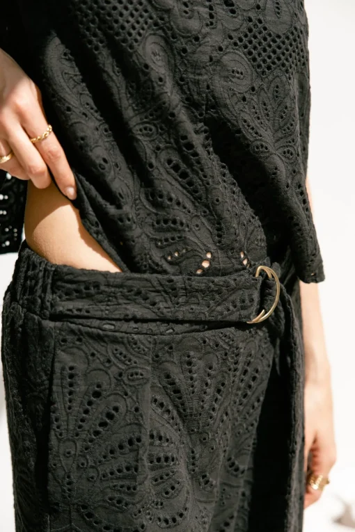Overalls & Dungarees*Freeman T. Porter Carmane Lace black