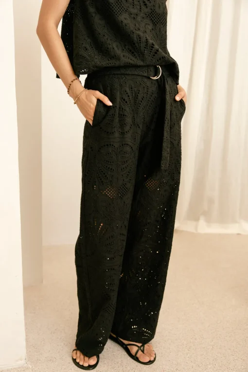 Overalls & Dungarees*Freeman T. Porter Carmane Lace black