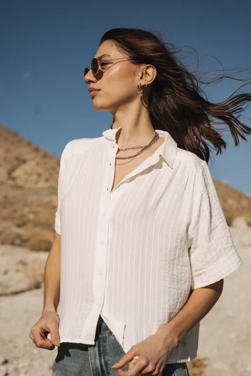 Tops & Shirts*Freeman T. Porter Carmelia white