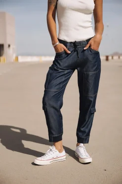 Slim | Cropped*Freeman T. Porter Celine Denim mauriciadark