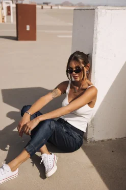 Slim | Cropped*Freeman T. Porter Celine Denim mauriciadark