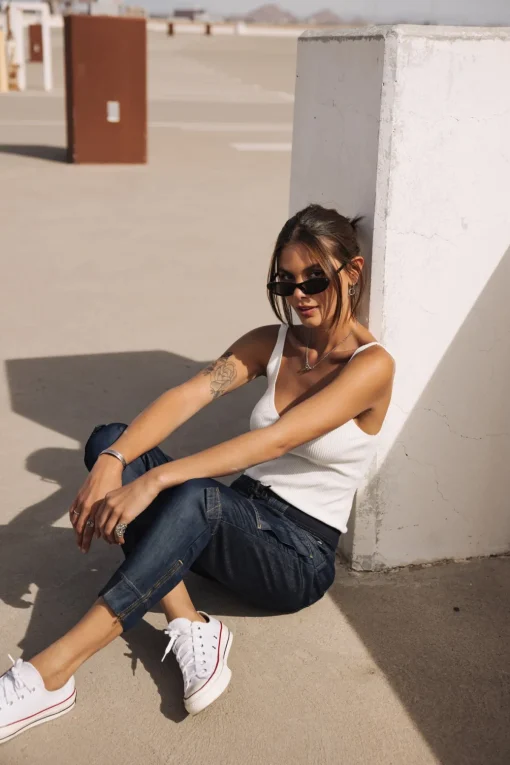 Slim | Cropped*Freeman T. Porter Celine Denim mauriciadark
