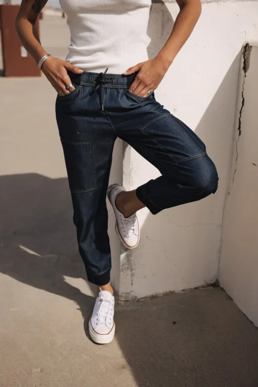 Slim | Cropped*Freeman T. Porter Celine Denim mauriciadark