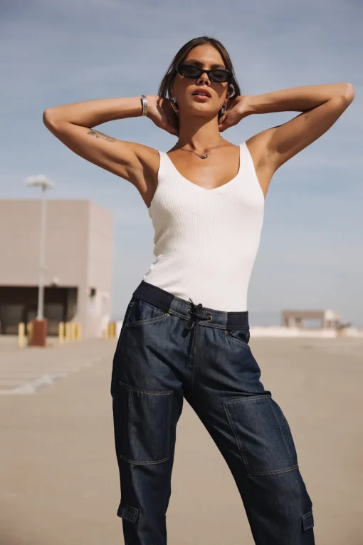 Slim | Cropped*Freeman T. Porter Celine Denim mauriciadark
