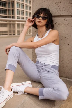 Cargo | Colored Pants*Freeman T. Porter Celine Jazz jacaranda