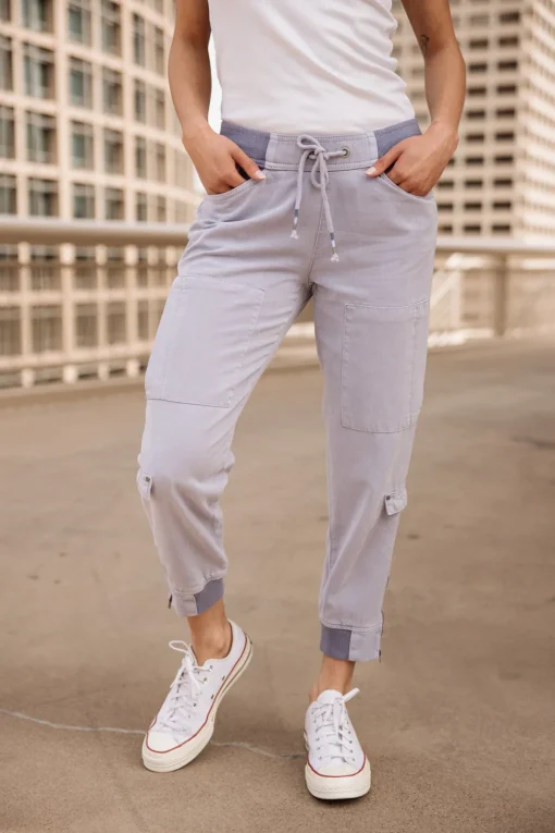 Cargo | Colored Pants*Freeman T. Porter Celine Jazz jacaranda