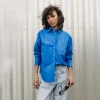 Tops & Shirts*Freeman T. Porter Chella Plain Color frenchblue