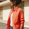Tops & Shirts*Freeman T. Porter Chella Plain Color hotcoral