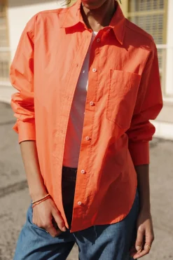 Tops & Shirts*Freeman T. Porter Chella Plain Color hotcoral